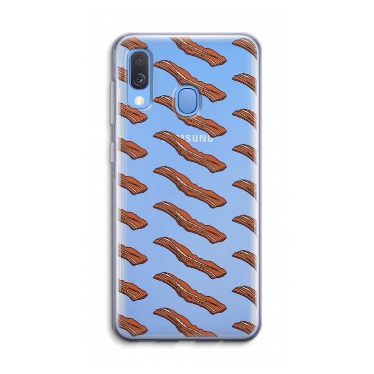 Bacon to my eggs #2: Samsung Galaxy A40 Transparant Hoesje