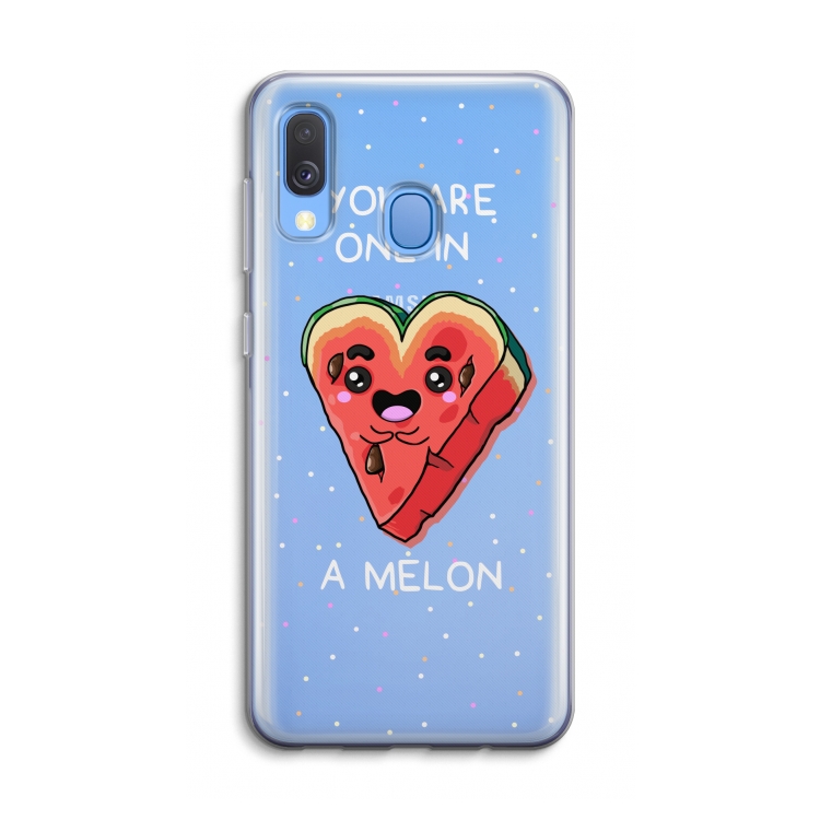 One In A Melon: Samsung Galaxy A40 Transparant Hoesje