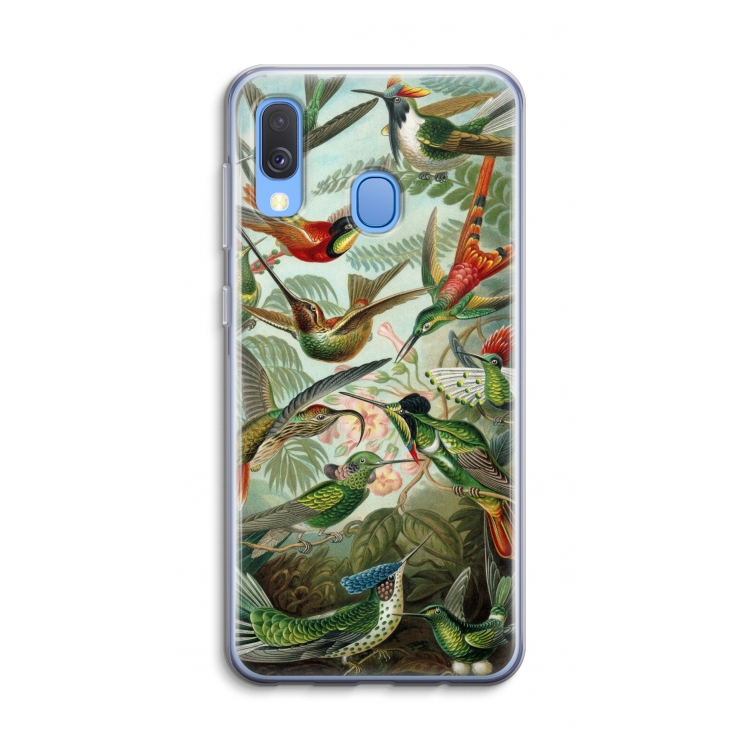 Haeckel Trochilidae: Samsung Galaxy A40 Transparant Hoesje