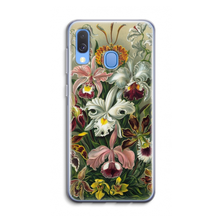 Haeckel Orchidae: Samsung Galaxy A40 Transparant Hoesje