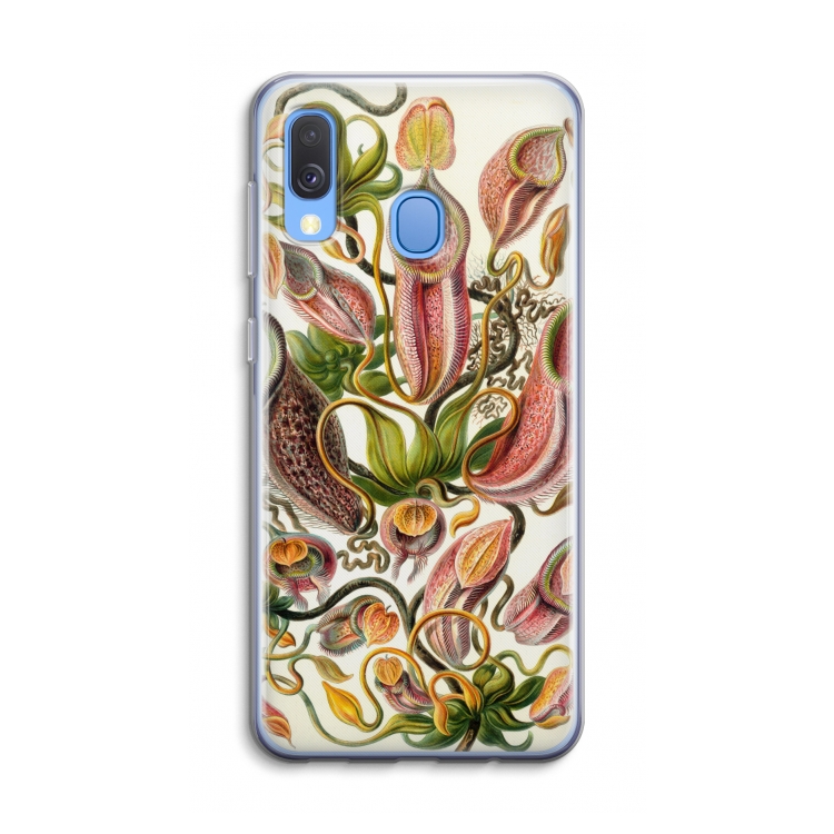 Haeckel Nepenthaceae: Samsung Galaxy A40 Transparant Hoesje