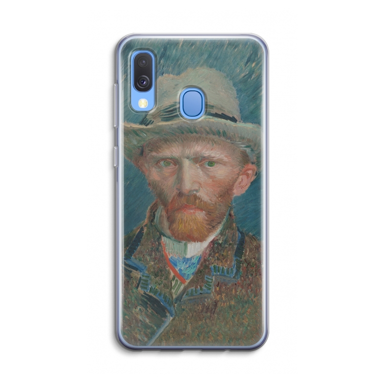 Van Gogh: Samsung Galaxy A40 Transparant Hoesje
