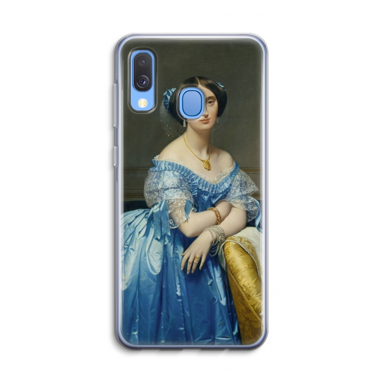 Eleonore: Samsung Galaxy A40 Transparant Hoesje