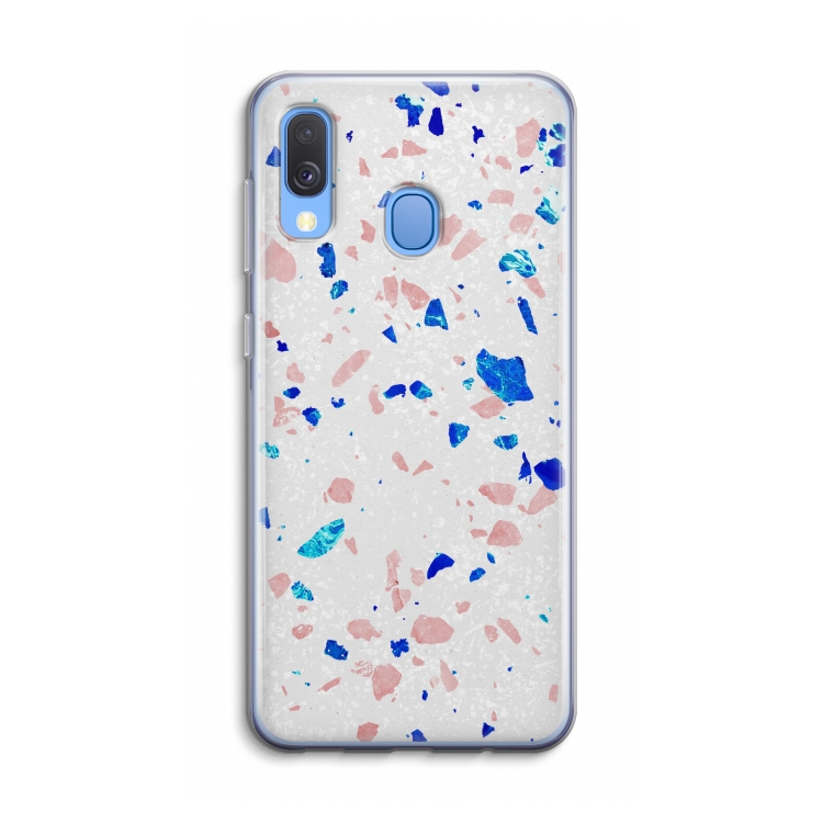 Terrazzo N°6: Samsung Galaxy A40 Transparant Hoesje