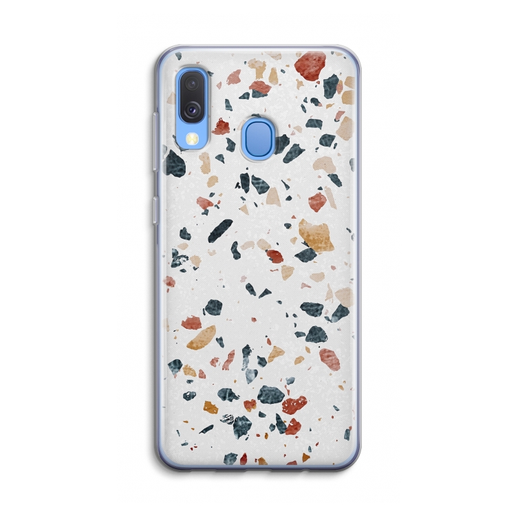 Terrazzo N°4: Samsung Galaxy A40 Transparant Hoesje