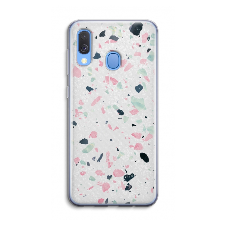Terrazzo N°3: Samsung Galaxy A40 Transparant Hoesje