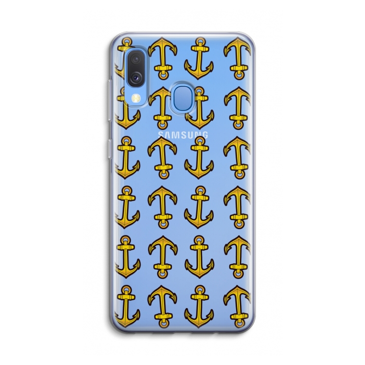 Musketon Anchor: Samsung Galaxy A40 Transparant Hoesje