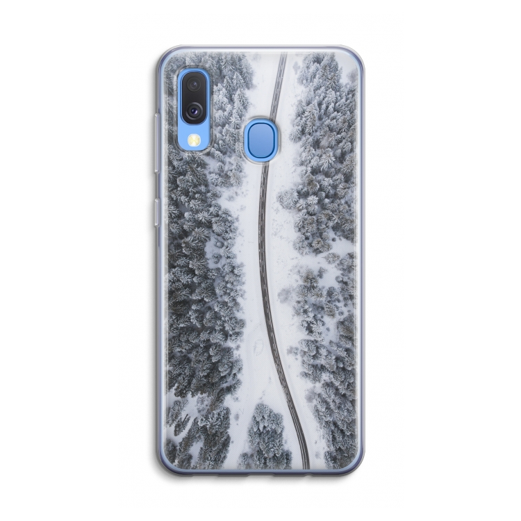 Snøfall: Samsung Galaxy A40 Transparant Hoesje