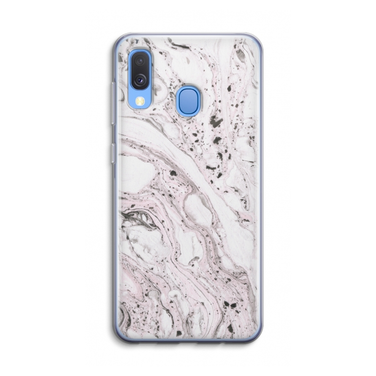 Mengelmoes: Samsung Galaxy A40 Transparant Hoesje