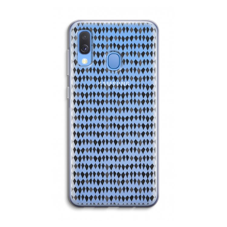 Crazy shapes: Samsung Galaxy A40 Transparant Hoesje