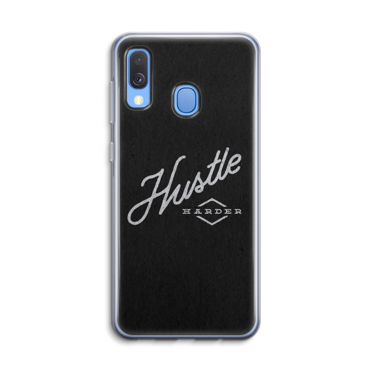 Hustle: Samsung Galaxy A40 Transparant Hoesje