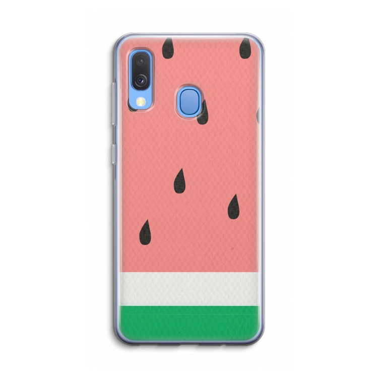 Watermeloen: Samsung Galaxy A40 Transparant Hoesje