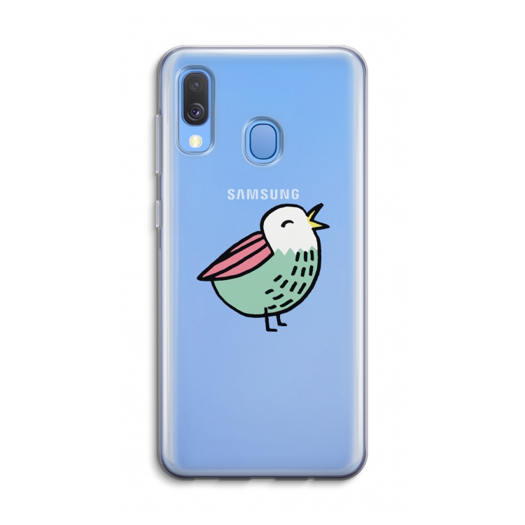 Birdy: Samsung Galaxy A40 Transparant Hoesje