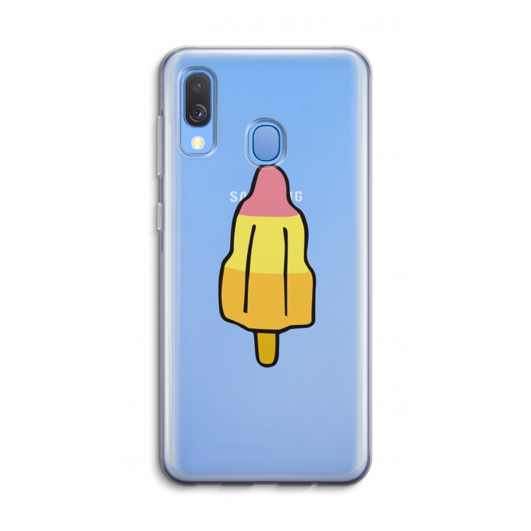 Raketijsje: Samsung Galaxy A40 Transparant Hoesje