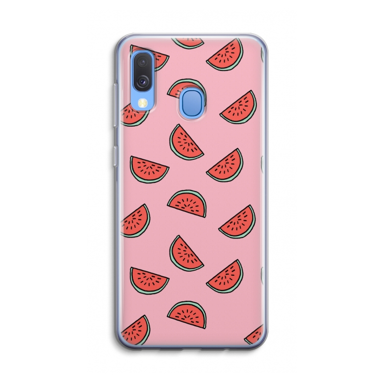 Watermeloen: Samsung Galaxy A40 Transparant Hoesje