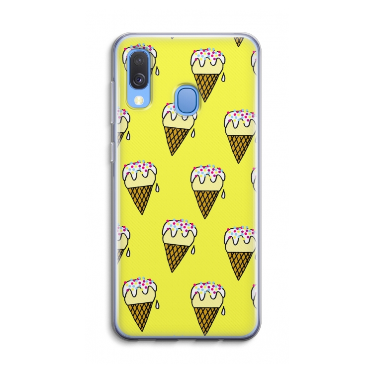Isjes: Samsung Galaxy A40 Transparant Hoesje