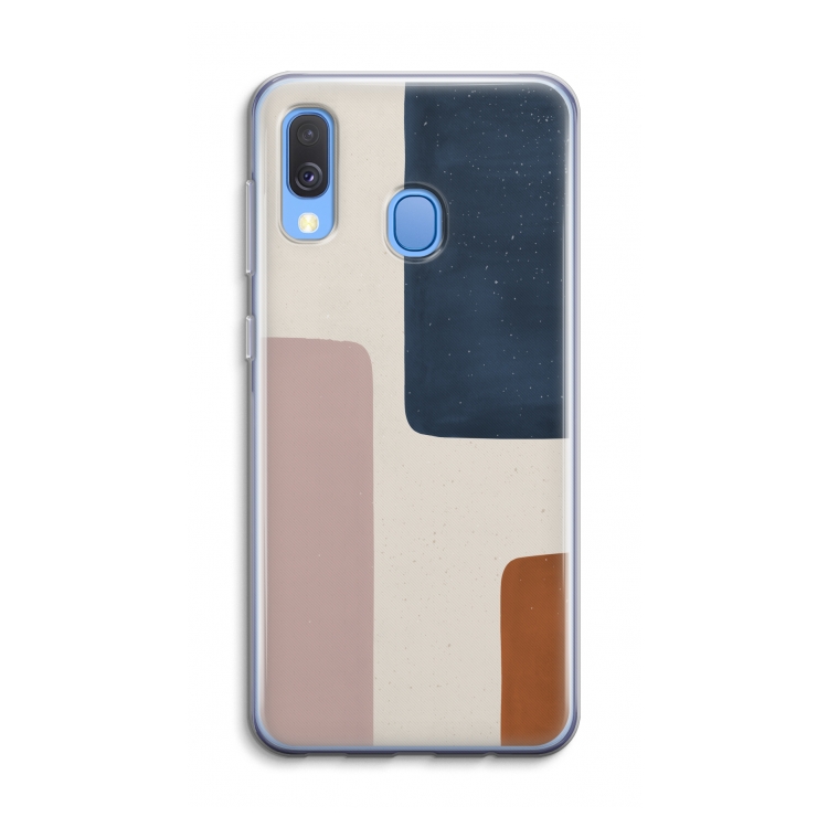 Geo #5: Samsung Galaxy A40 Transparant Hoesje