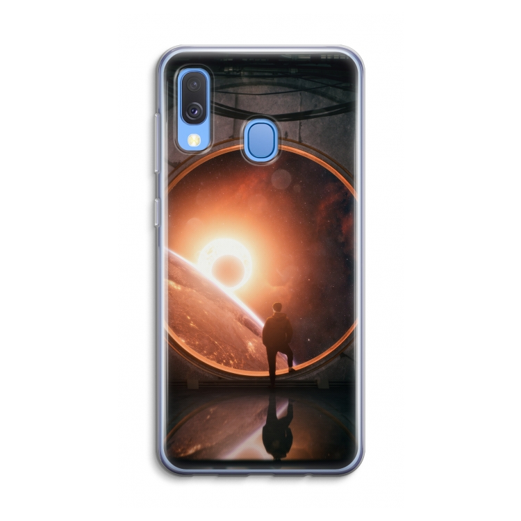 Ephemeral: Samsung Galaxy A40 Transparant Hoesje