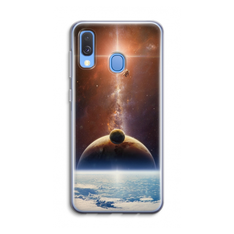Omicron 2019: Samsung Galaxy A40 Transparant Hoesje
