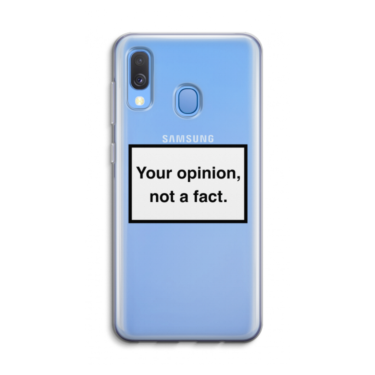 Your opinion: Samsung Galaxy A40 Transparant Hoesje