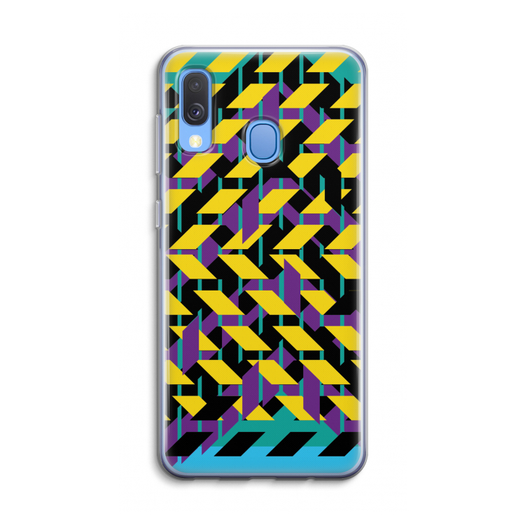 Skew Bee 3: Samsung Galaxy A40 Transparant Hoesje