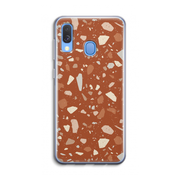 Terrazzo N°22: Samsung Galaxy A40 Transparant Hoesje