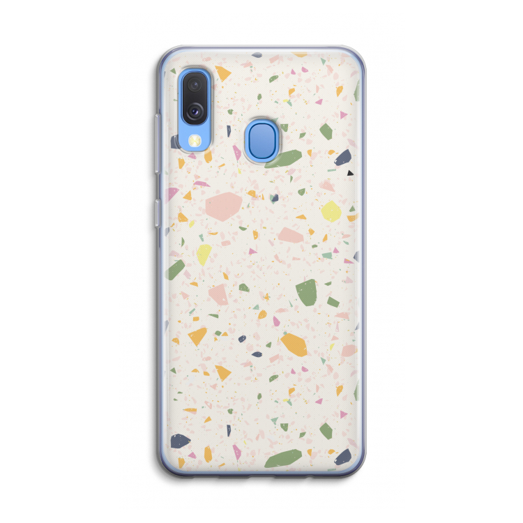 Terrazzo N°21: Samsung Galaxy A40 Transparant Hoesje