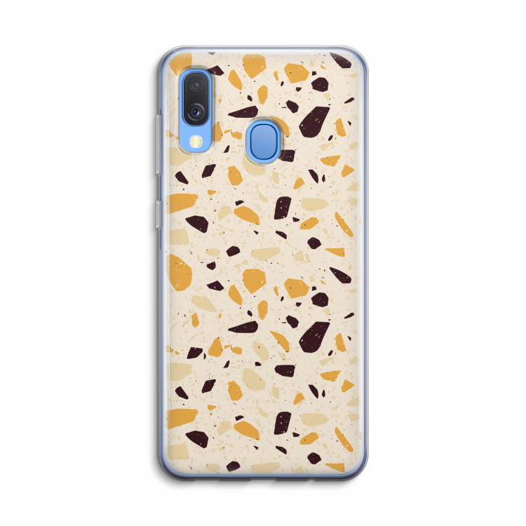 Terrazzo N°13: Samsung Galaxy A40 Transparant Hoesje