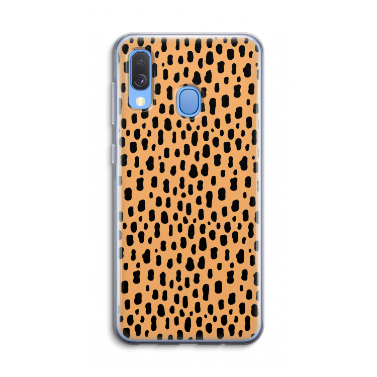Panter: Samsung Galaxy A40 Transparant Hoesje
