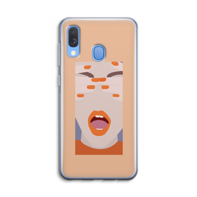 Surprise: Samsung Galaxy A40 Transparant Hoesje