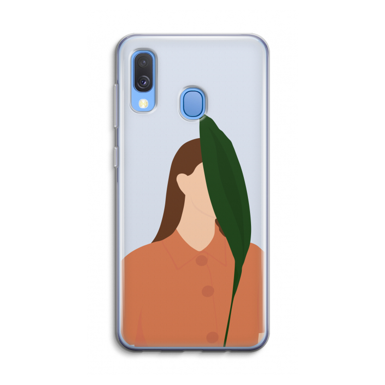 Leaf: Samsung Galaxy A40 Transparant Hoesje