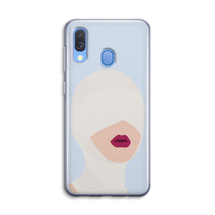 Incognito: Samsung Galaxy A40 Transparant Hoesje