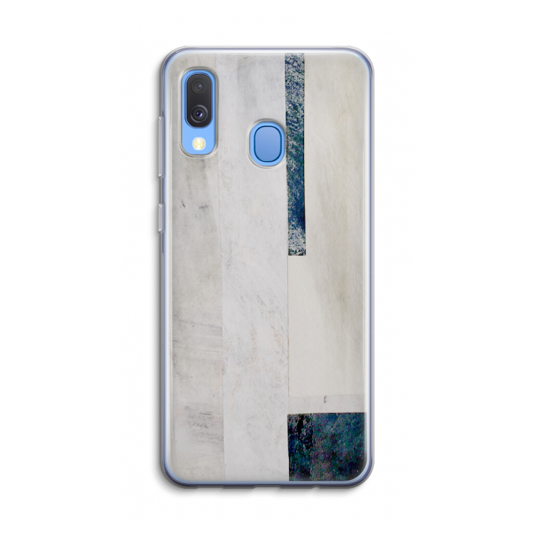 Meet you there: Samsung Galaxy A40 Transparant Hoesje