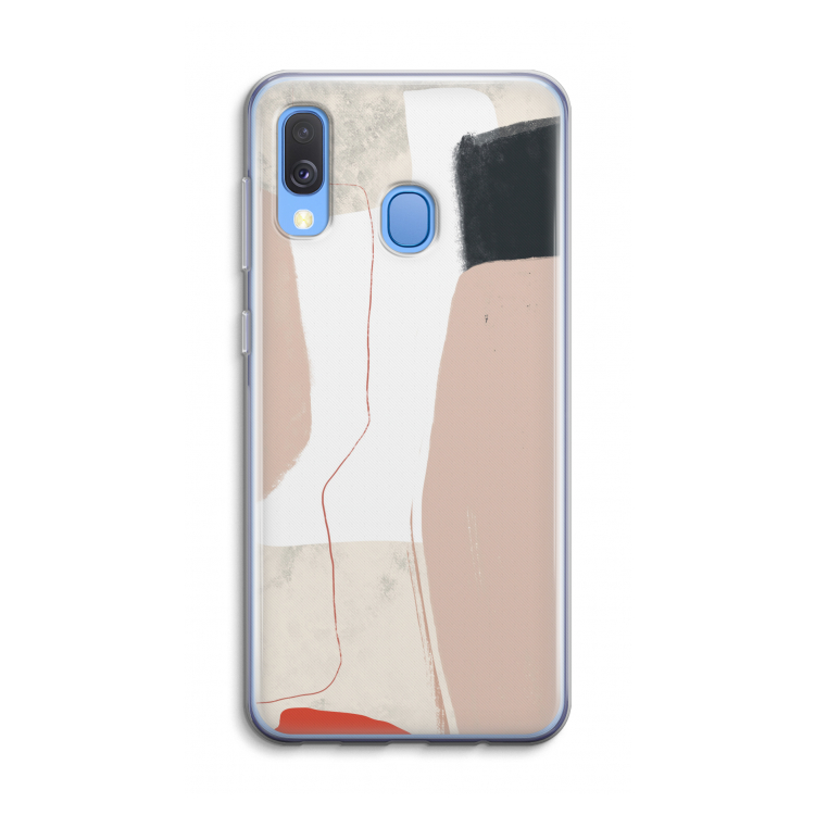 Lava: Samsung Galaxy A40 Transparant Hoesje