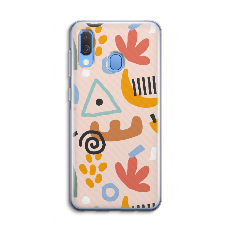 Abstract: Samsung Galaxy A40 Transparant Hoesje