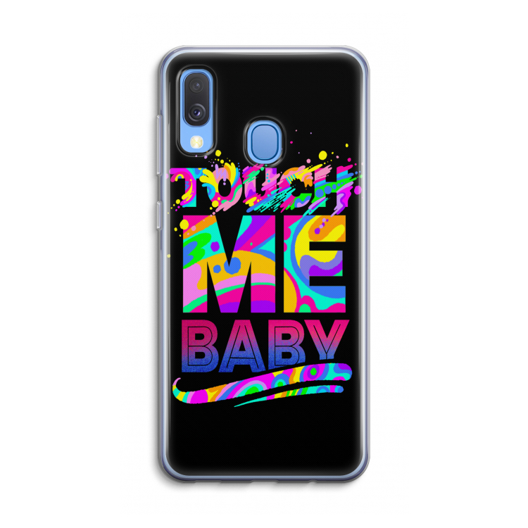 Touch Me: Samsung Galaxy A40 Transparant Hoesje