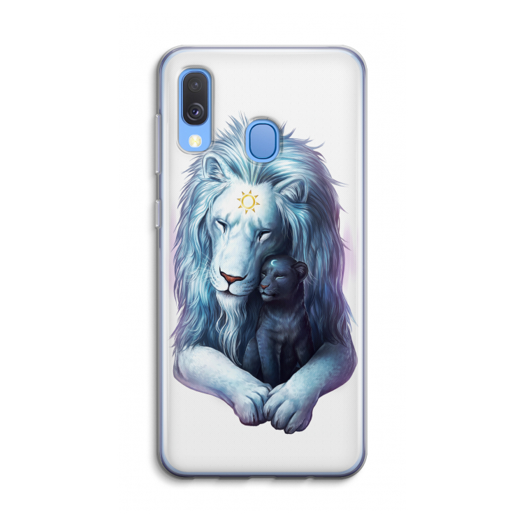 Child Of Light: Samsung Galaxy A40 Transparant Hoesje