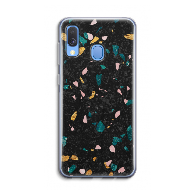 Terrazzo N°10: Samsung Galaxy A40 Transparant Hoesje