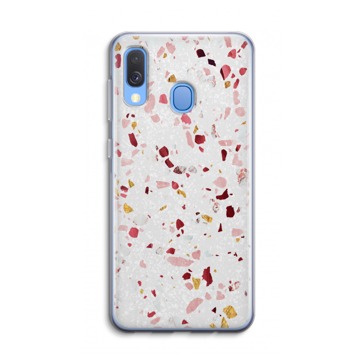 Terrazzo N°9: Samsung Galaxy A40 Transparant Hoesje