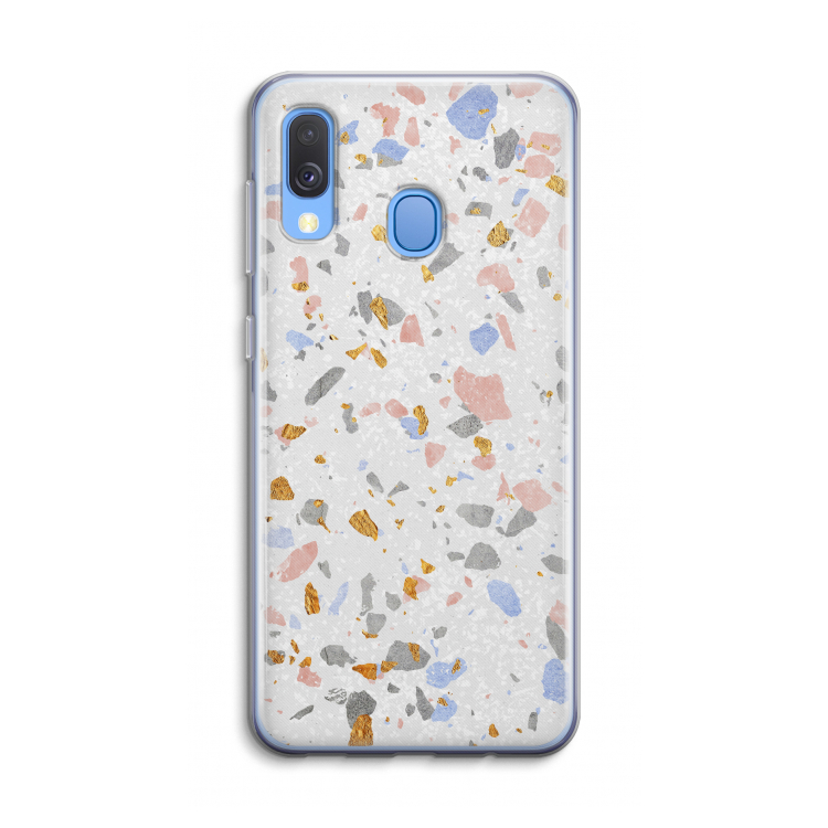 Terrazzo N°8: Samsung Galaxy A40 Transparant Hoesje