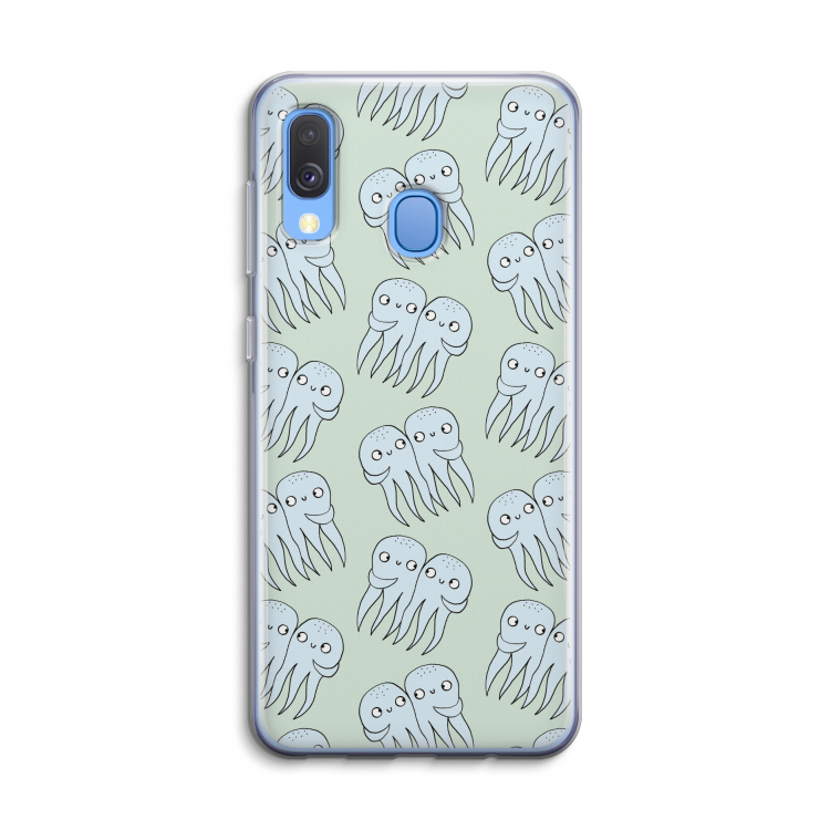 Octopussen: Samsung Galaxy A40 Transparant Hoesje