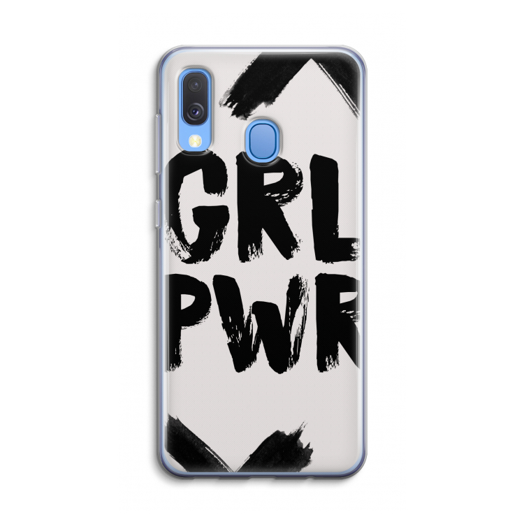 Girl Power #2: Samsung Galaxy A40 Transparant Hoesje