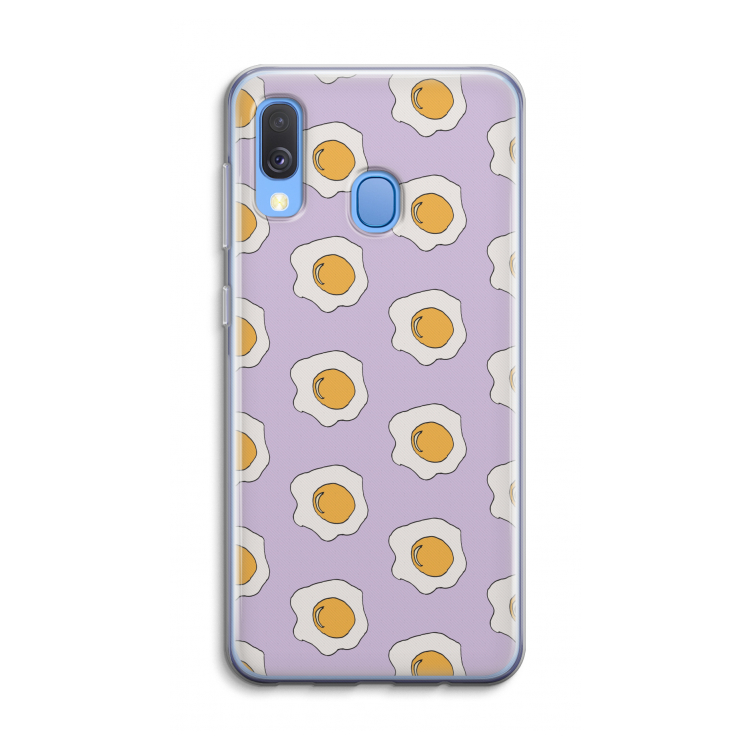 Bacon to my eggs #1: Samsung Galaxy A40 Transparant Hoesje