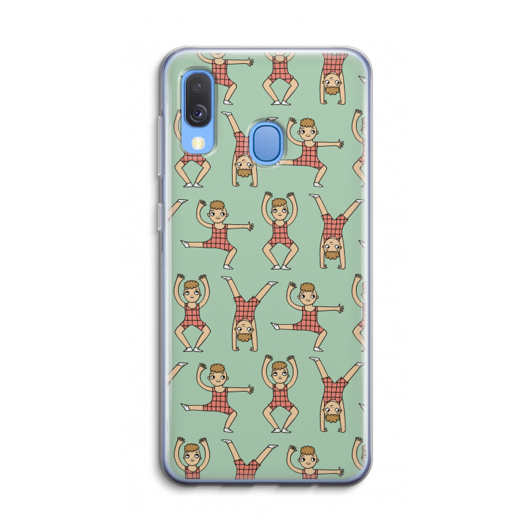 Gymboys: Samsung Galaxy A40 Transparant Hoesje