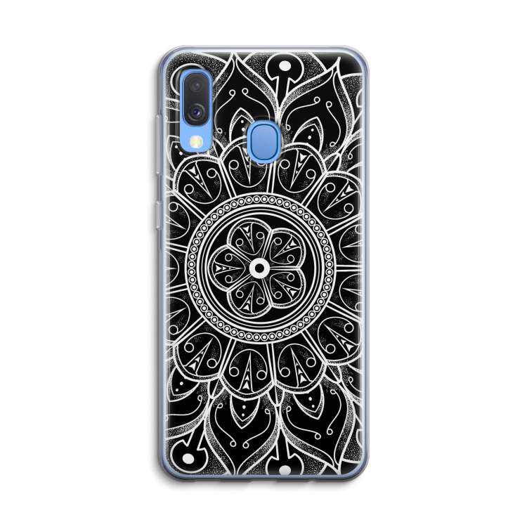 Roses Are Red: Samsung Galaxy A40 Transparant Hoesje