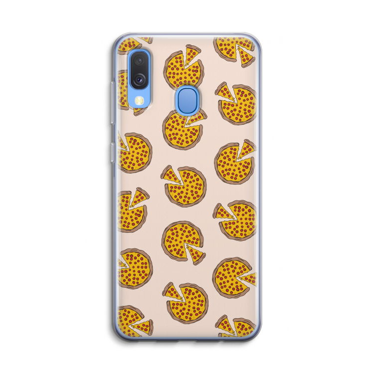 You Had Me At Pizza: Samsung Galaxy A40 Transparant Hoesje