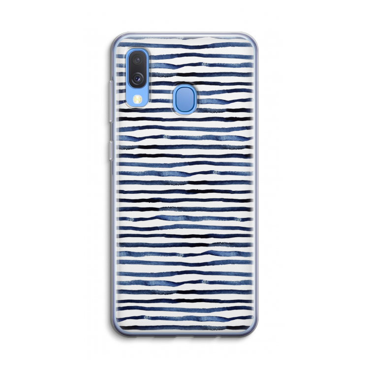 Verrassende lijnen: Samsung Galaxy A40 Transparant Hoesje
