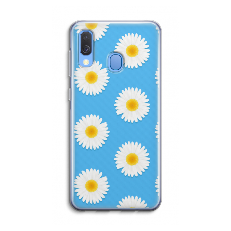 Margrietjes: Samsung Galaxy A40 Transparant Hoesje