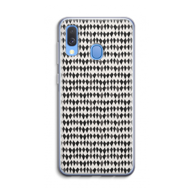 Crazy shapes: Samsung Galaxy A40 Transparant Hoesje