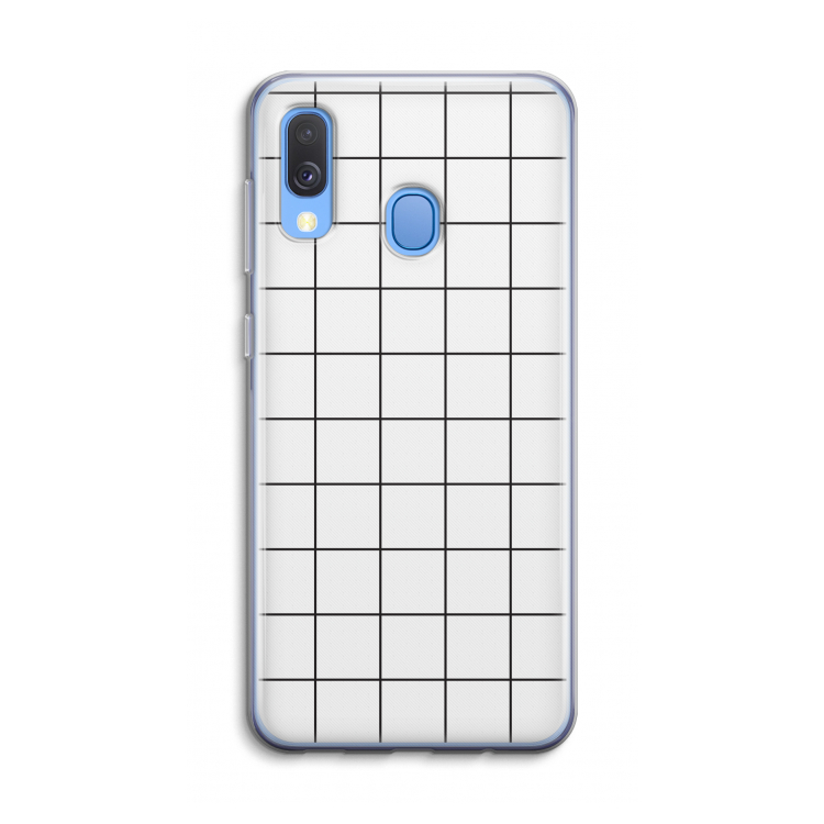 Rooster: Samsung Galaxy A40 Transparant Hoesje